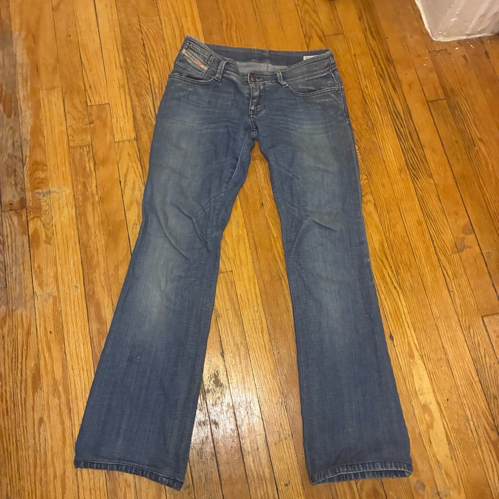 Diesel Classic Melty y2k Blue Denim Jeans